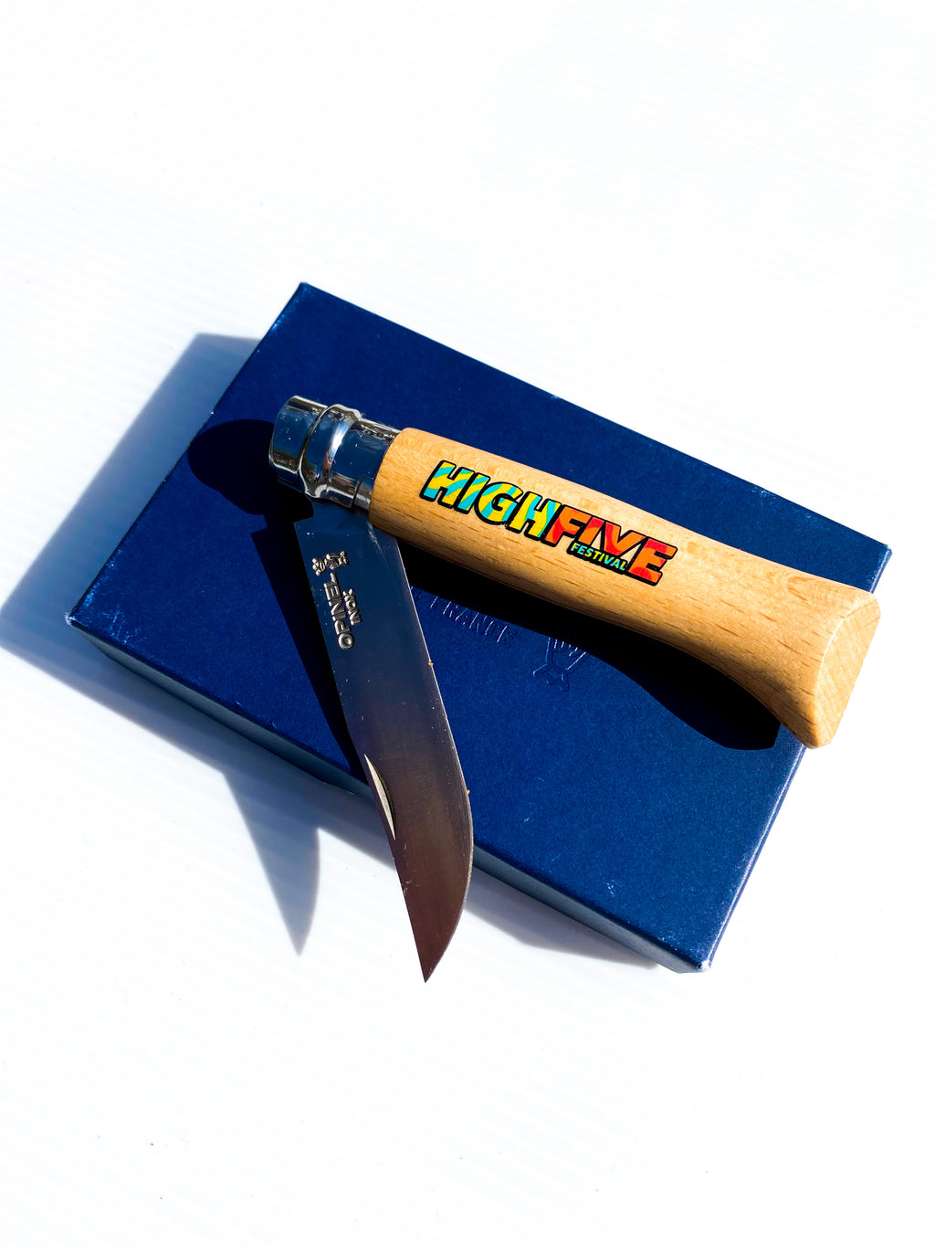 High Five Color couteau Opinel n°8